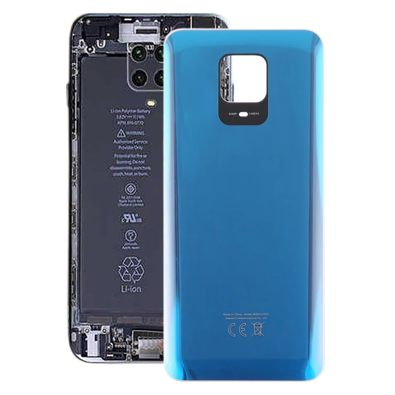 OEM Glass Battery Back Cover For Xiaomi Redmi Note 9S