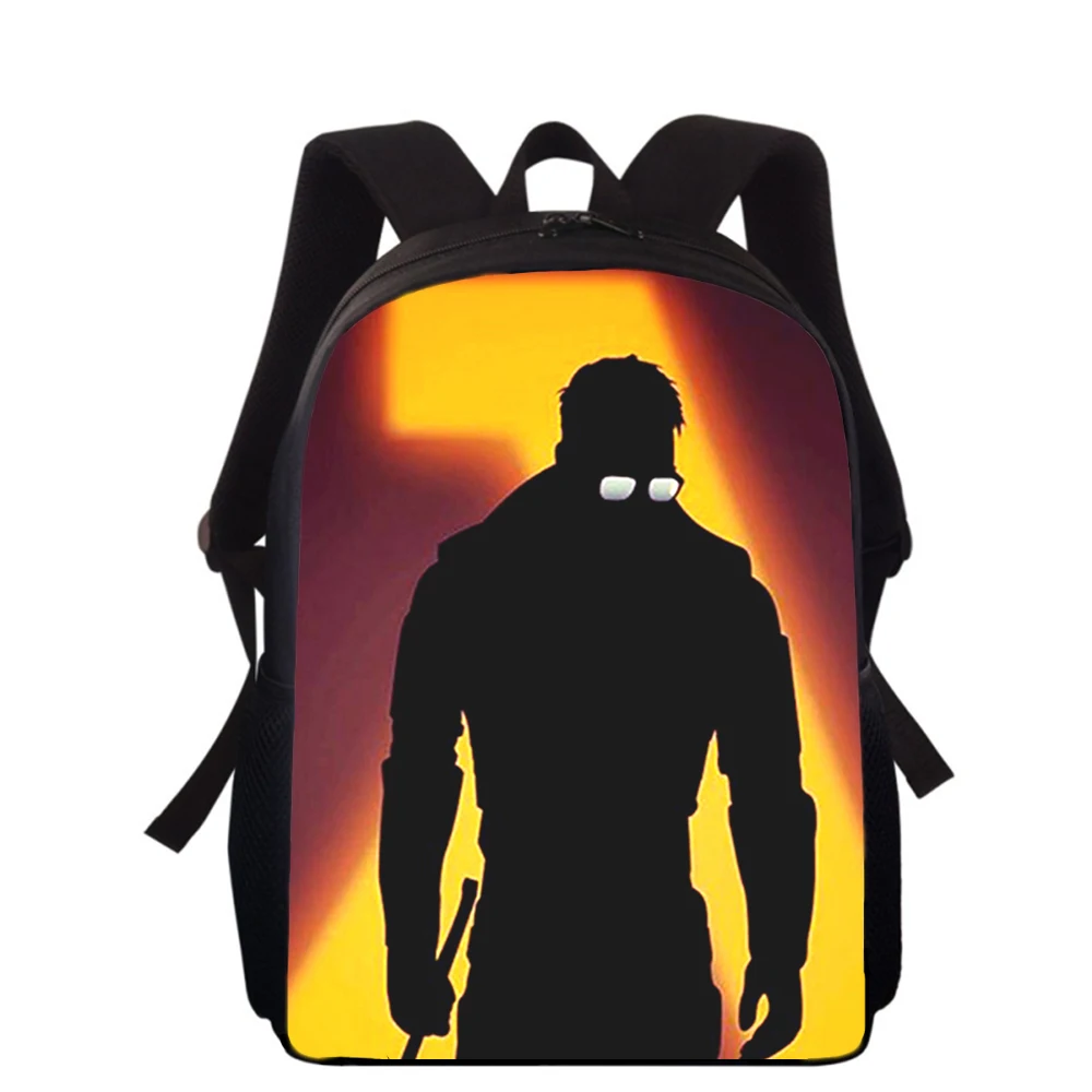 half life HL game 16" 3D Print Kids Backpack Primary School Bags for Boys Girls Back Pack Students School Book Bags