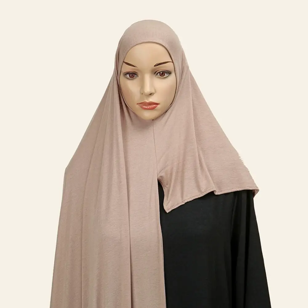 

Stylish Soft Modal Jersey Hijab Oversize Long Wraps Shawls Elegant Instant Scarf Muslim Woman