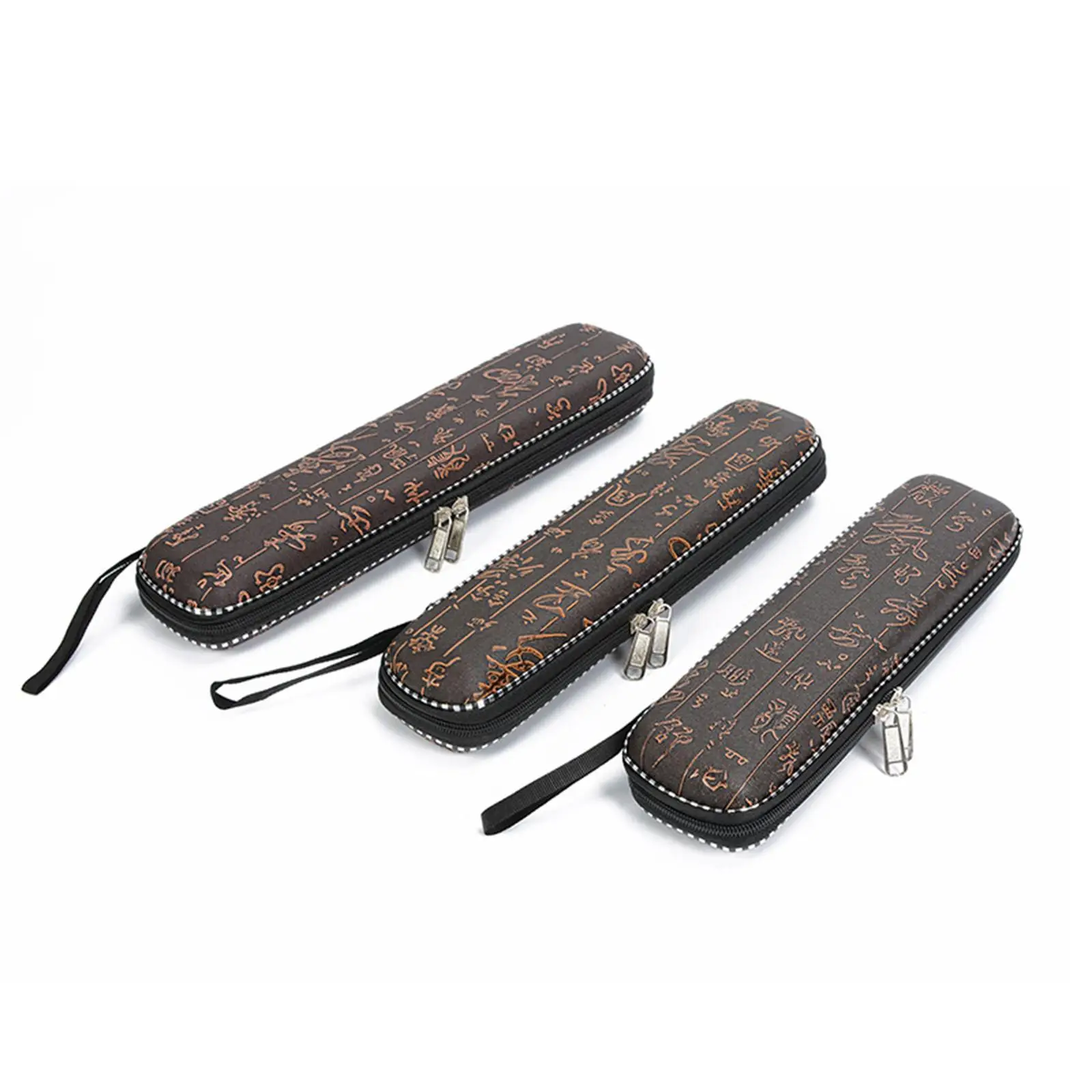 

Bamboo Flute Bag Accessories Lightweight with Hand Strap PU Leather Flute Carrier Flute Organizer Carrying Flute Bag Box