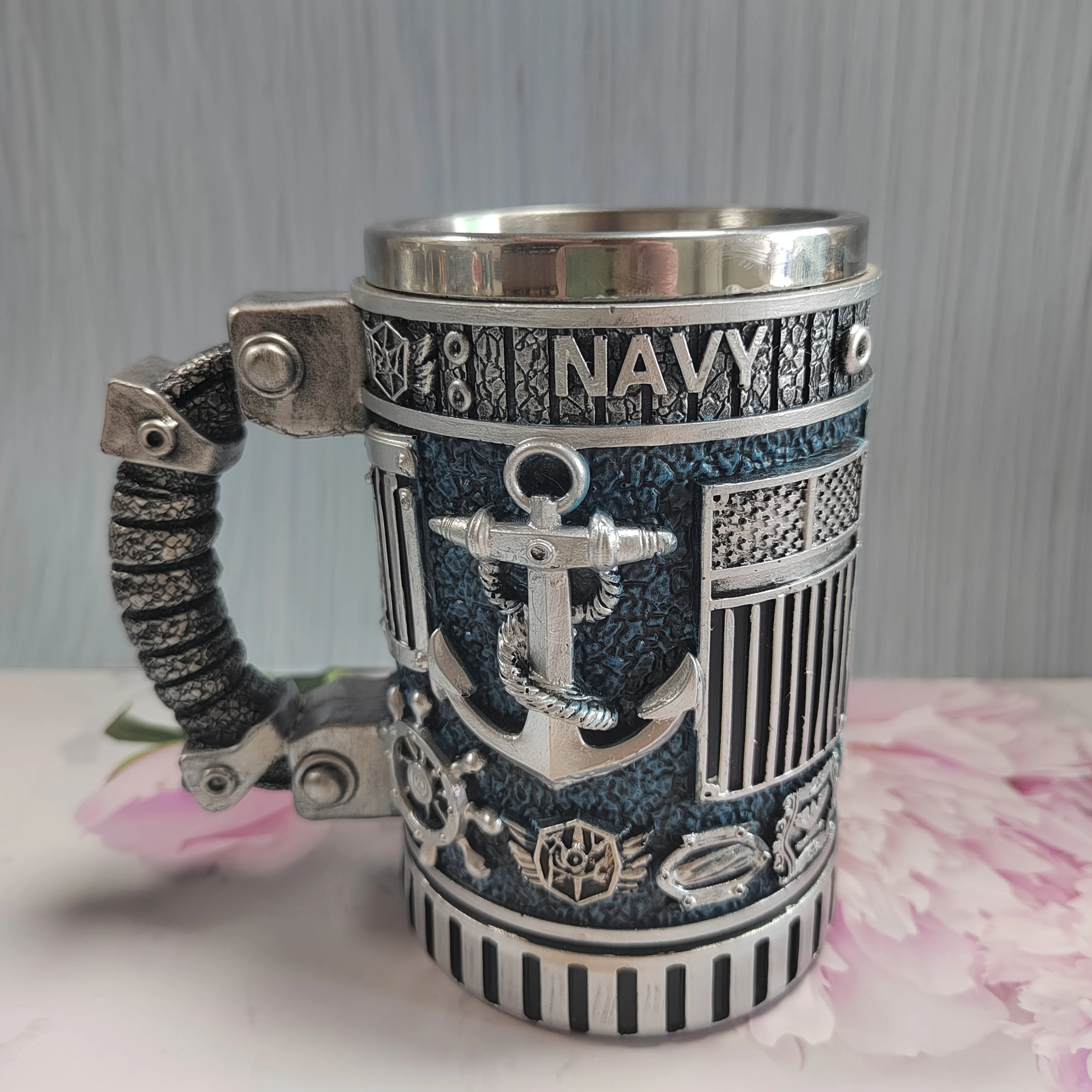 

Army 3D Mug Resin Art Military Themed Coffee Cup Handmade Novelty Gift