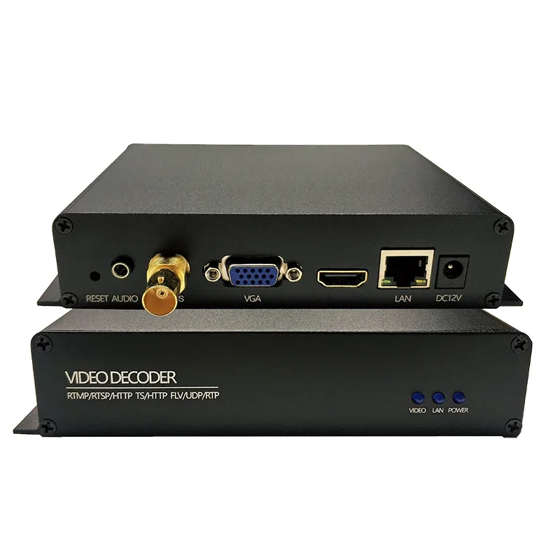 Decodificador de IPTV ao vivo, M40 UHD, 4K, H265, H264, IP para HD, Facebook, Youtube, RTMP, RTSP, HTTP, UDP, M3u8, HLS