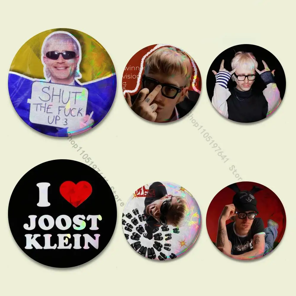 

I Love J-Joost Klein Badges Button Round Creative Pin Brooch Badge Bag Decor Fans Collect Friends Gifts