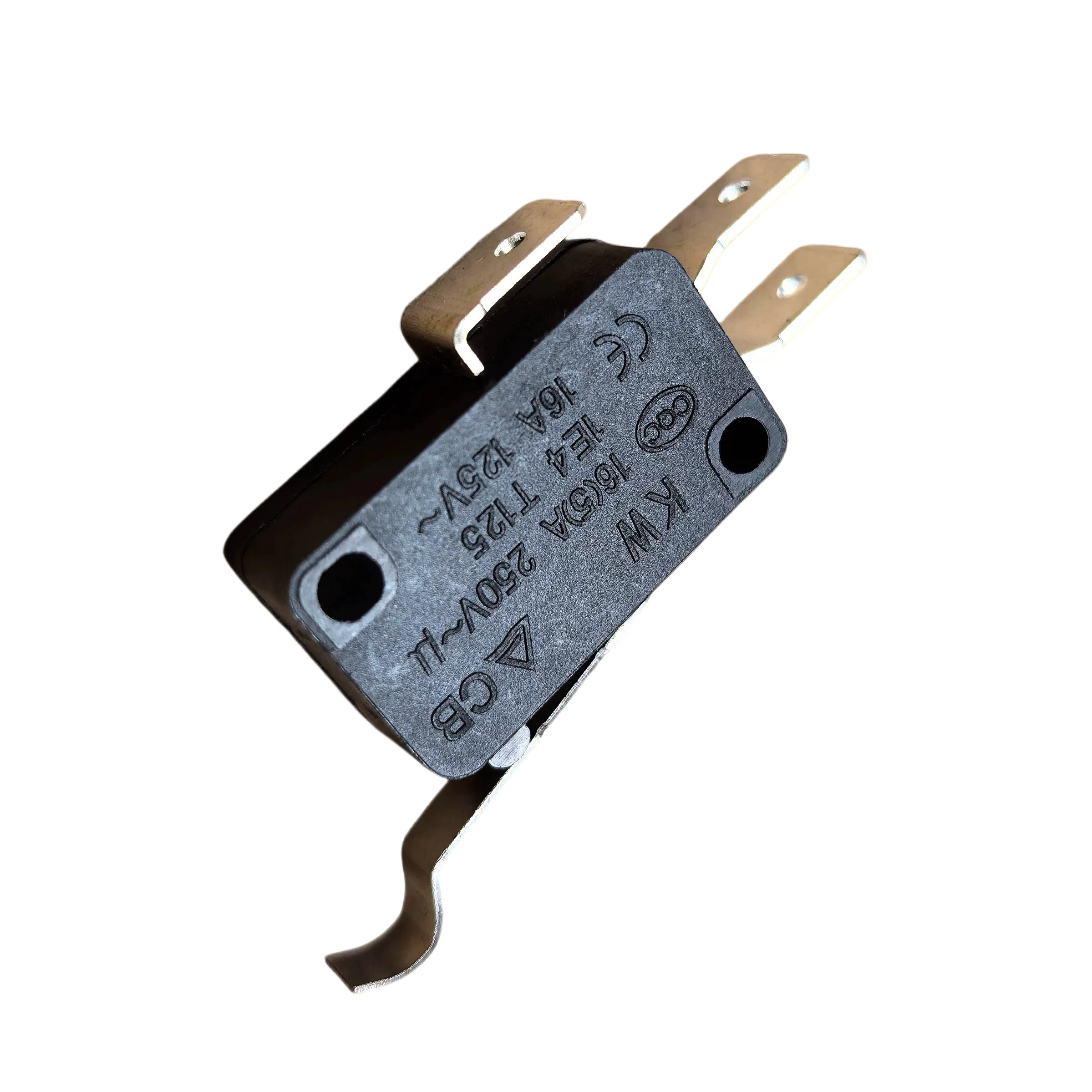 1 قطعة/السلع الترا الراقية KW8-5 الفضة نقطة مايكرو التبديل الصغيرة الذاتي إعادة تعيين السفر المحدد 16A دفع اللمس الحنفية 6.3 محطة #5