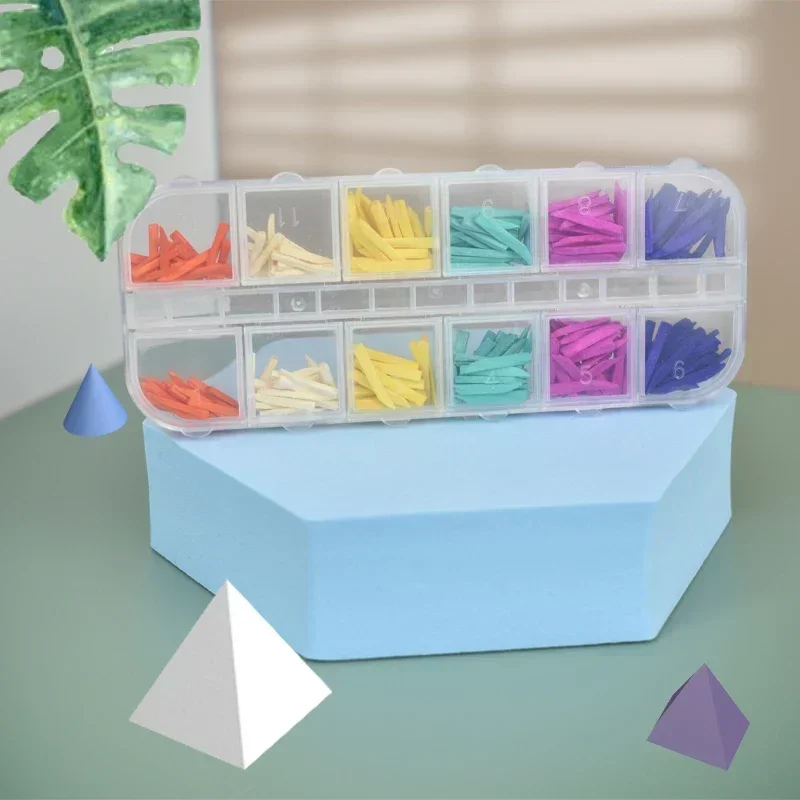 

300pcs/Box Dental Disposable Restoration Interdental Composite Contoured Wood Wooden Wedges