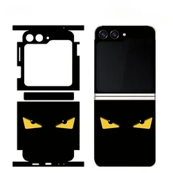 Decal Skin Sticker for Samsung Galaxy Z Flip6 5 4 7 Back Screen Protector with Hinge Film Cover Flip5 3M Wrap Colorful Sticker