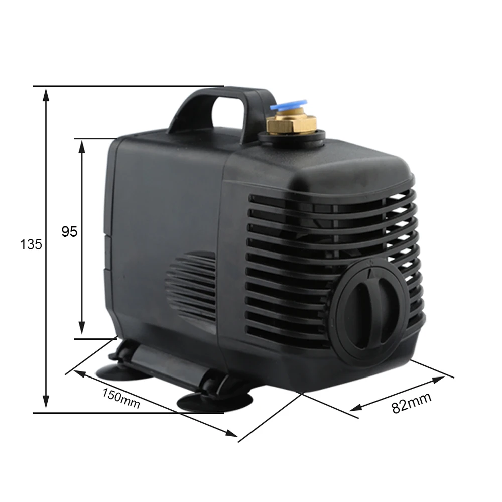 Imagem -02 - Bomba de Água Máquina de Gravura Ferramenta de Refrigeração para Cnc Roteador 1. Motor do Eixo 5kw 2.2kw 80w 3.5m