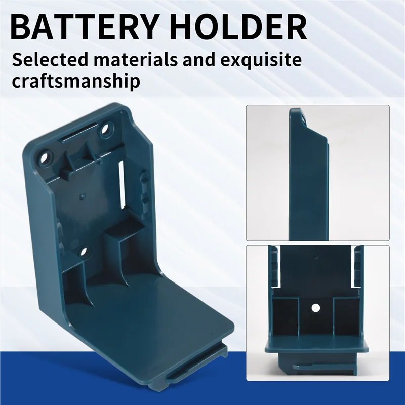 5 paquetes de soporte de herramientas para 18 V, soporte de batería para soportes de batería de 18 V/percha/soporte de muelle