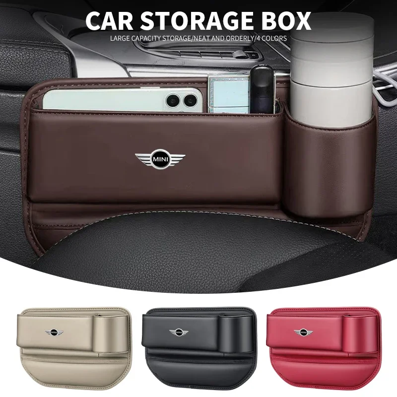 

Car Seat Storage Box Auto Interior Accessories For BMW MINI Cooper One S Countryman Clubman JCW R50 R55 R56 R60 R61 F55 F56 F57