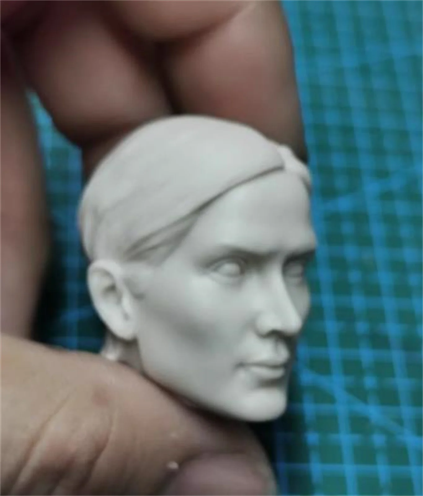 Некрашенная 1/6 масштабная женщина-солдат Кэрри-Дне Мосс голова лепка Азия для масштаба 1:6 голова фигурка тело хобби игрушка