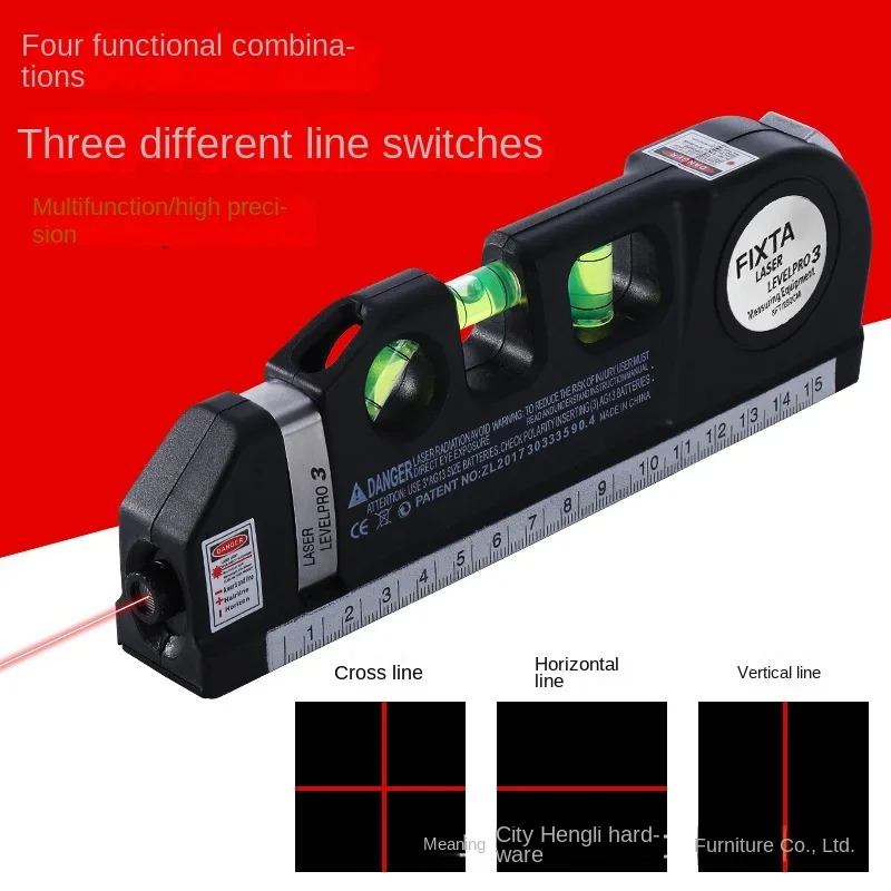 2024 Multifunctional infrared   level laser  Threading   high-precision  Construction tools right angle  levelling instrument