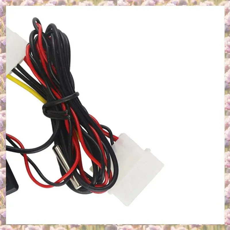 

L72A-DC4-25V цифровой термометр NTC10K металлический зонд C/F USB детектор температуры тестер ЖК-дисплей аналоговый домашний аквариум