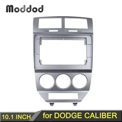Reproductor de DVD estéreo para DODGE CALIBER 10,1-2007, pantalla de 2010 pulgadas, Panel de embellecedor envolvente, Kit de tablero, marco de placa frontal de Audio