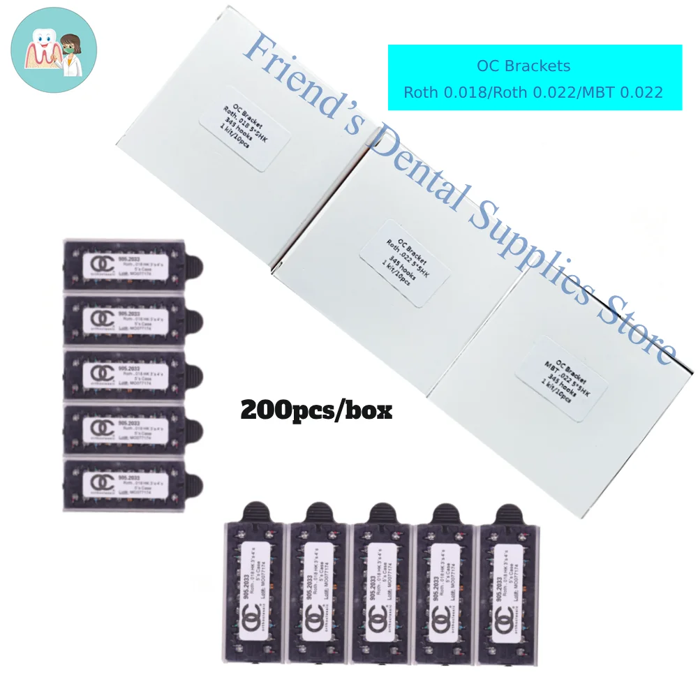 200Pcs Dental Ortho… - image