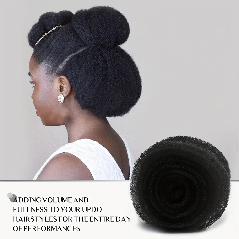 Inkrementeller Haarvolumen-Schwamm Unsichtbarer Volumen-Verstärker Haarstyling-Schwamm mit U-förmiger Haarklammer Weiches Schaumstoff-Polsterwerkzeug – Detail 2