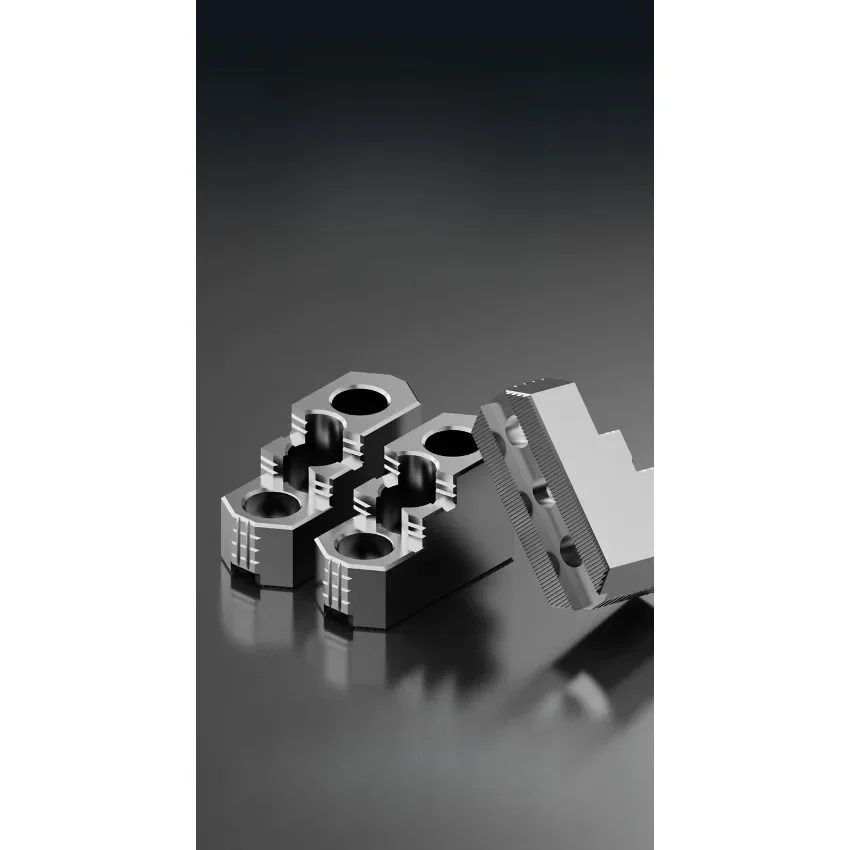 HJ-05 HJ-06 HJ-08 Hydraulic Chuck Three-jaw Hard Claw Hydraulic Chuck Oil Pressure Chuck Hard 3 Jaws For Mechanical CNC Lathes