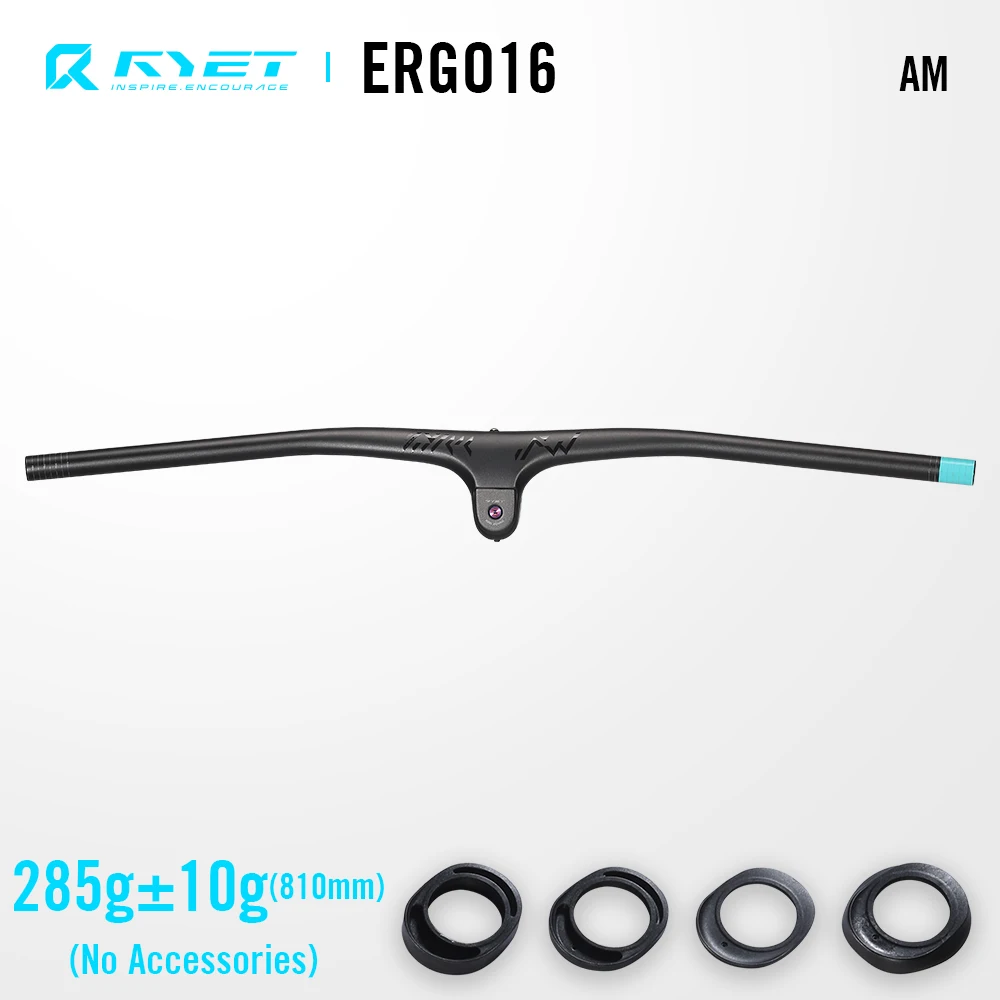 RYET ERGO16 T1000 Carbon MTB Handlebar UD Matte Black Integrated 