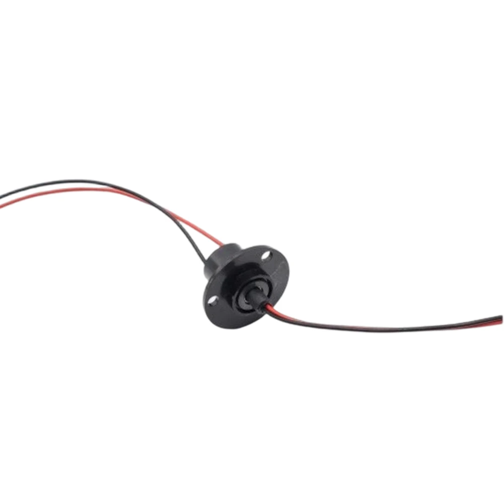 1pc 15A Electrical Slip Ring 360-degree Rotation 2/3/4 Wire Slip Ring For Electrical Testing Equipment Voltage Regulators
