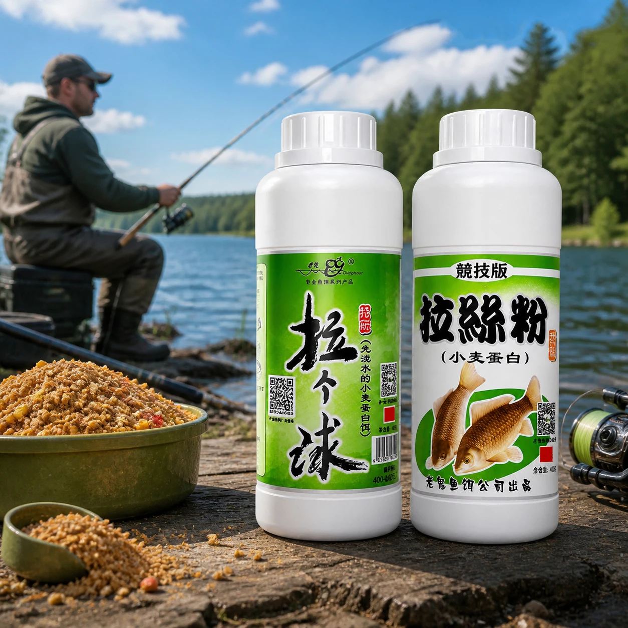 Old Ghost Bait State Powder Dough Additive – Tapioca Pearls 250g, Premium Binder for Carp and Crucian Carp Fishing Bait view 6