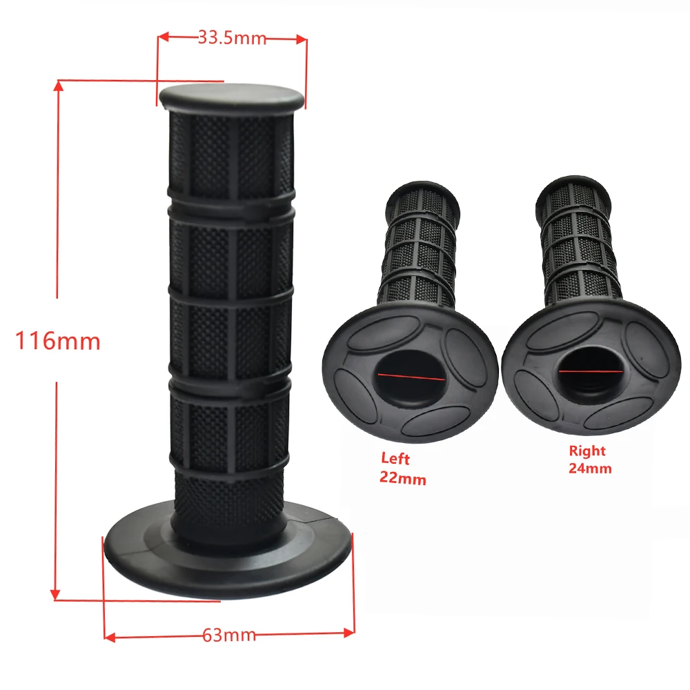 Universal 22mm Motorrad Lenker Griff Gummi Gel Für CR CRF XR YZ WR TTR KX KLX RMZ RMX RM TC TE FC FE ATV Enduro Motocross – Detail 1
