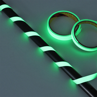 3m Self Adhesive Green Luminous Tape Glow In The Dark Stickers Stage Decorative Fluorescent Tape Warning Stickers Fishing Tool