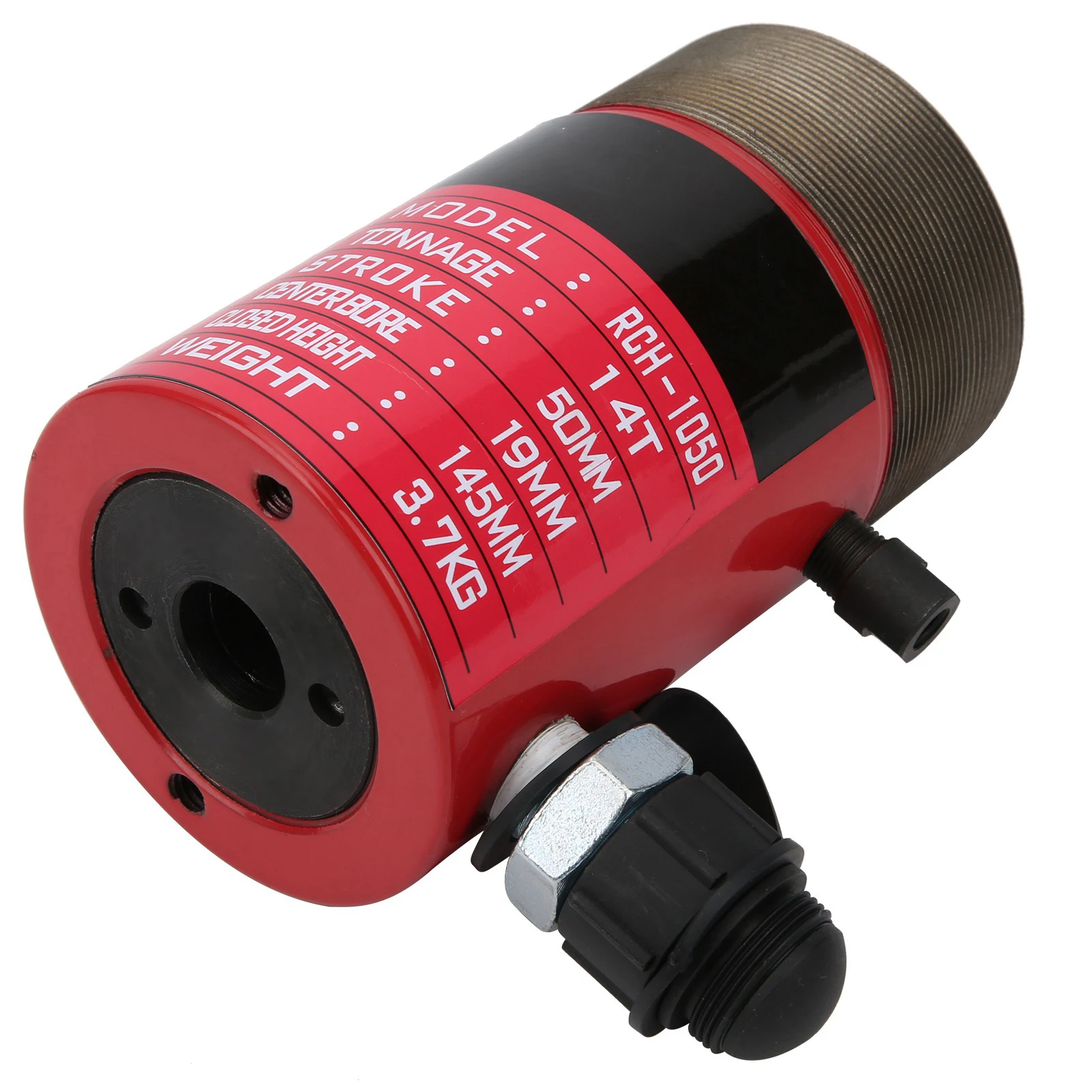 Hydraulic Cylinder 14T Separate Hollow Hole Plunger Power Tool Industrial Products RCH‑1050