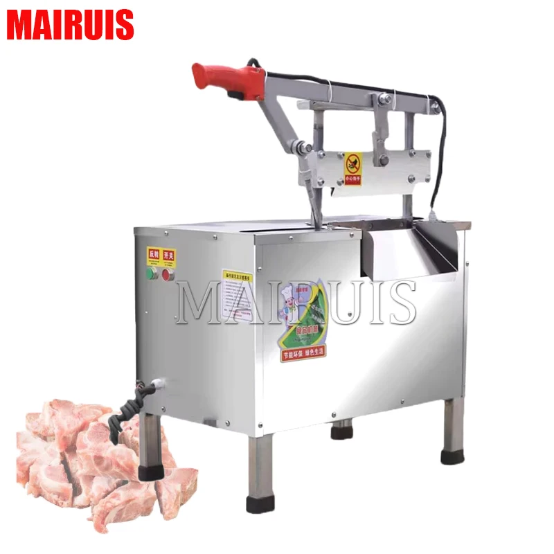 

Household Automatic Frozen Meat Bone Cutting Machine Commercial Desktop Electric Bone Sawing Cutting Machine 110V/220V