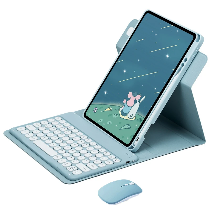Funda For Xiaomi Redmi Pad SE Keyboard Case 360 Rotation Magnetic Wireless Teclado Funda For Redmi Pad SE 11 inch Keyboard Cover