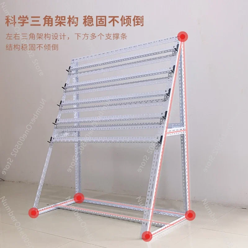 Mobile phone holder studio multi-purpose desktop shelf multiple large-screen mobile phone floor rack