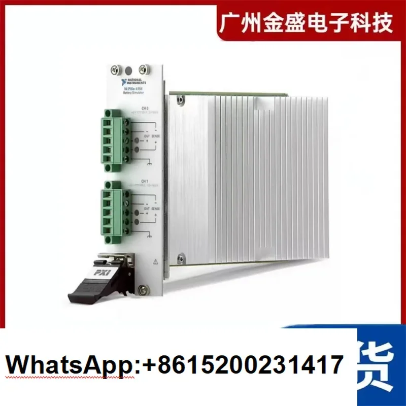 New NI PXIe-4154 (PXI Programmable Power Supply) 2-channel, 8V, data acquisition