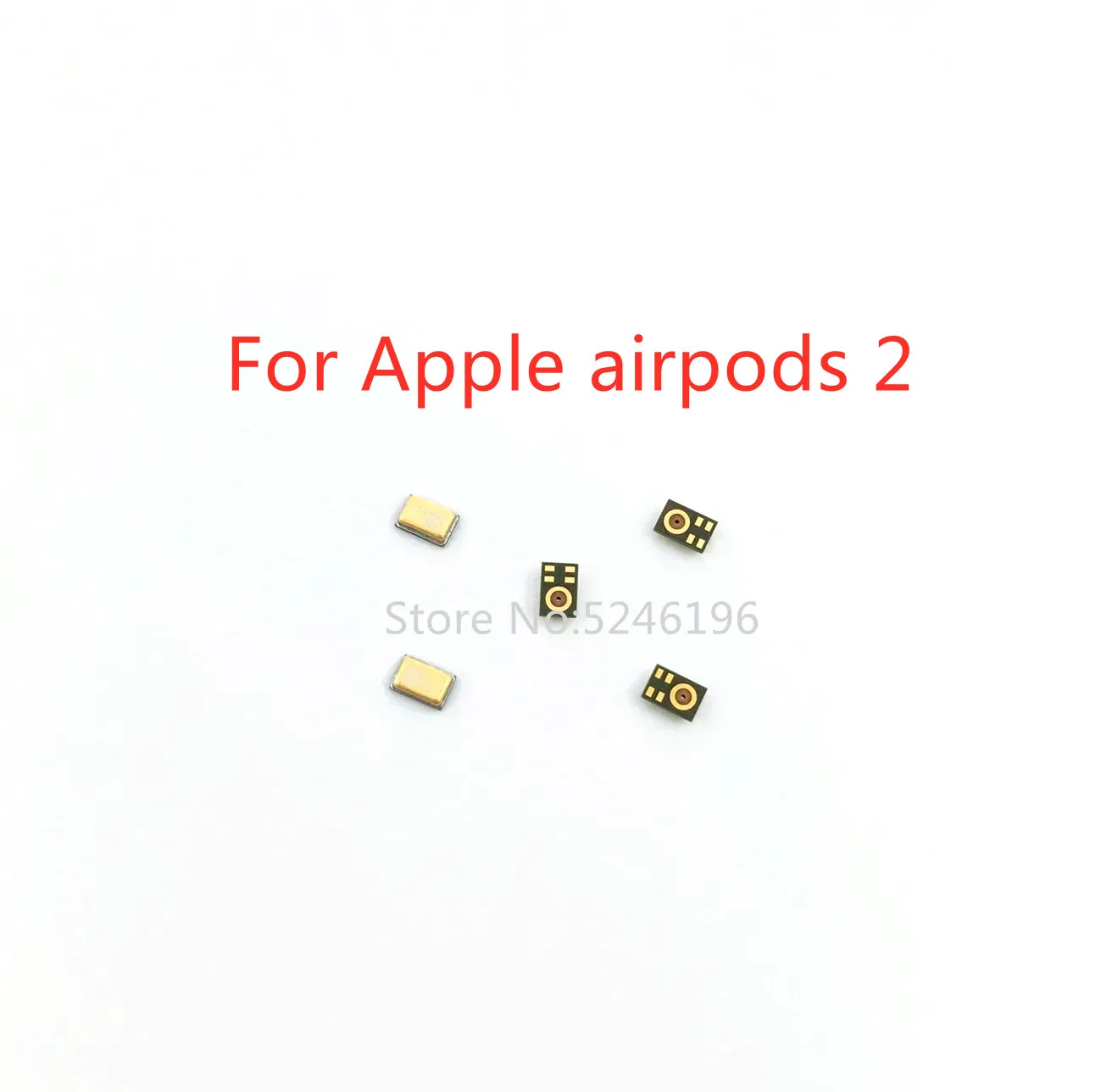 

10 шт.-100 шт. микрофон Внутренний микрофон приемник Динамик для Apple/iPhone airpods 2 второе поколение Bluetooth гарнитура запасные части