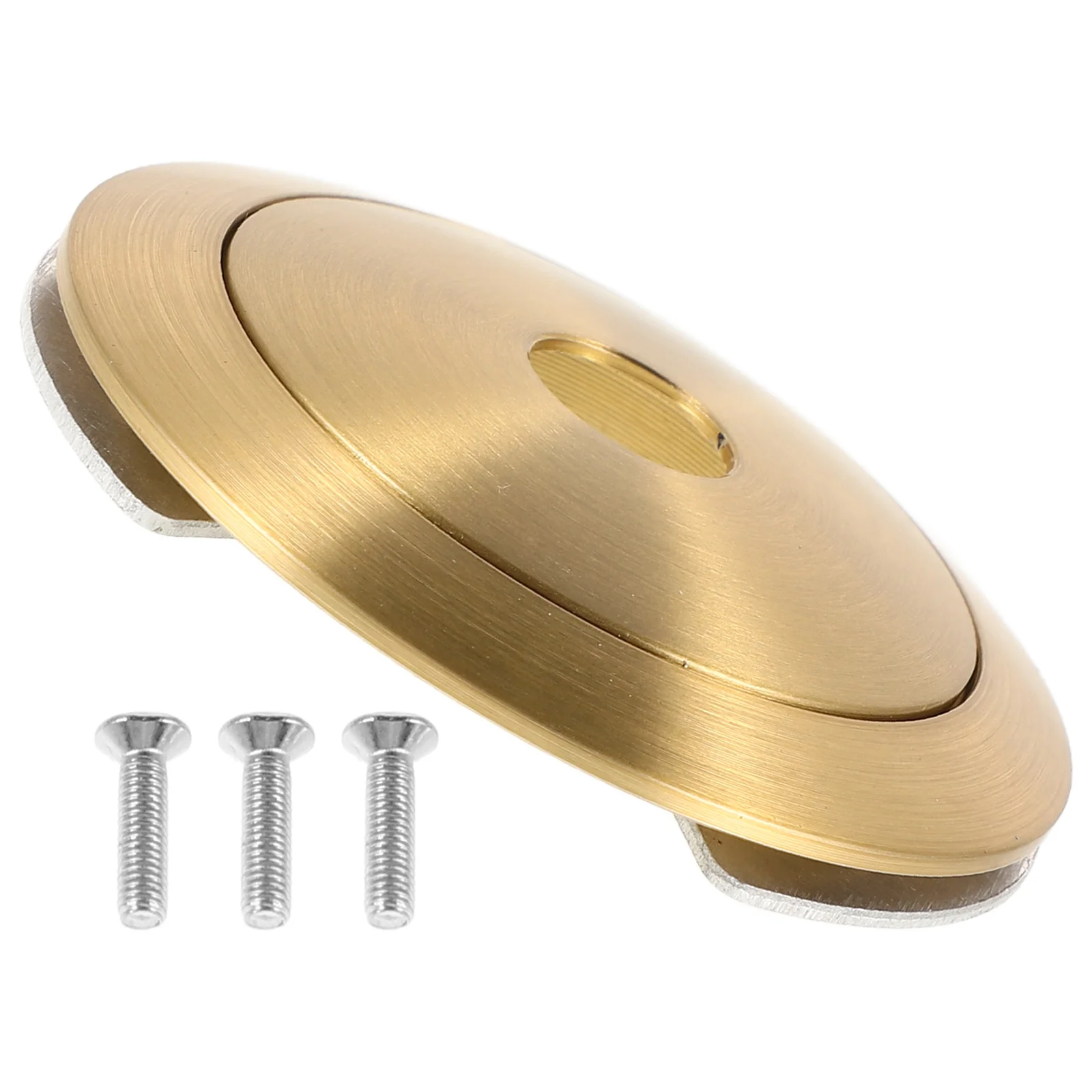 1 Juego de accesorios de Hardware para pantalla de lámpara de vidrio, anillo de fijación de lámpara de Metal para equipo de iluminación, anillo de conexión de pantalla Universal duradero