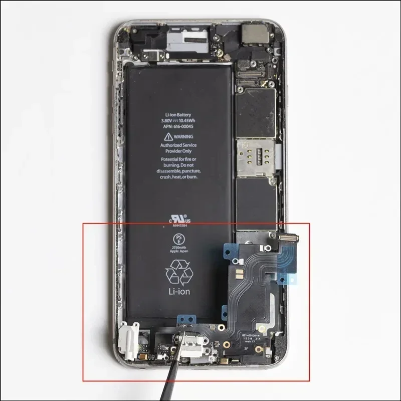 

Ori New USB Charging Port Charger Board Flex Cable For iPhone 12 Pro Max 12 mini Dock Plug Connector With Microphone