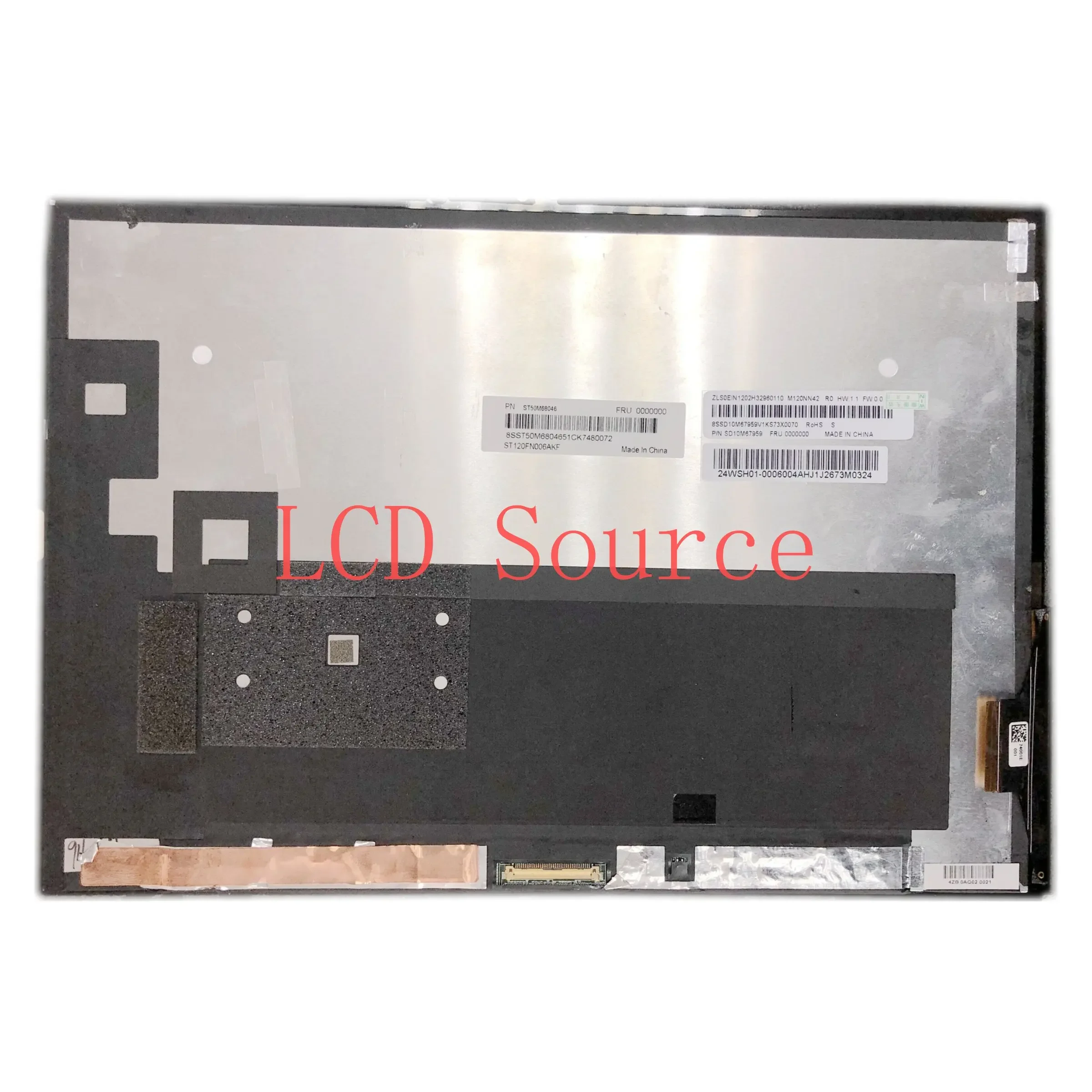 M120NN42 R0 IPS with Panel 2160X1440 40PIN EDP NON-TOUCH LCD SCREEN