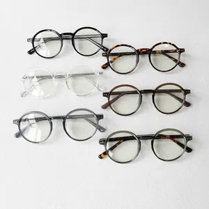 Mimiyou-ışık filtreli yuvarlak güneş gözlüğü, erkekler ve kadınlar için mavi, model, tr90 + şeffaflık ve koruma uv400 çerçevede 8 büyük satış, yuvarlak slayt-3 numara