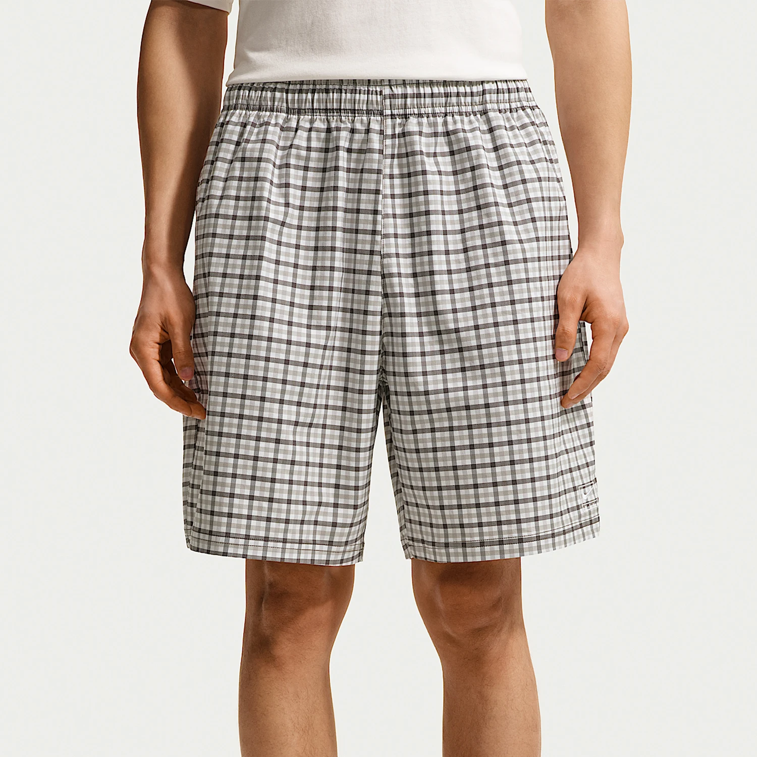 Nike genuine Sportswear men's plaid woven sports shorts IR7583-009