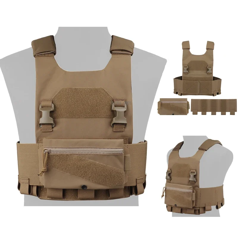 

Tactical Molle Vest Training CS Game Quick Release Cummerbund Protective Vests Outdoor Sports Hunting Combat Vest