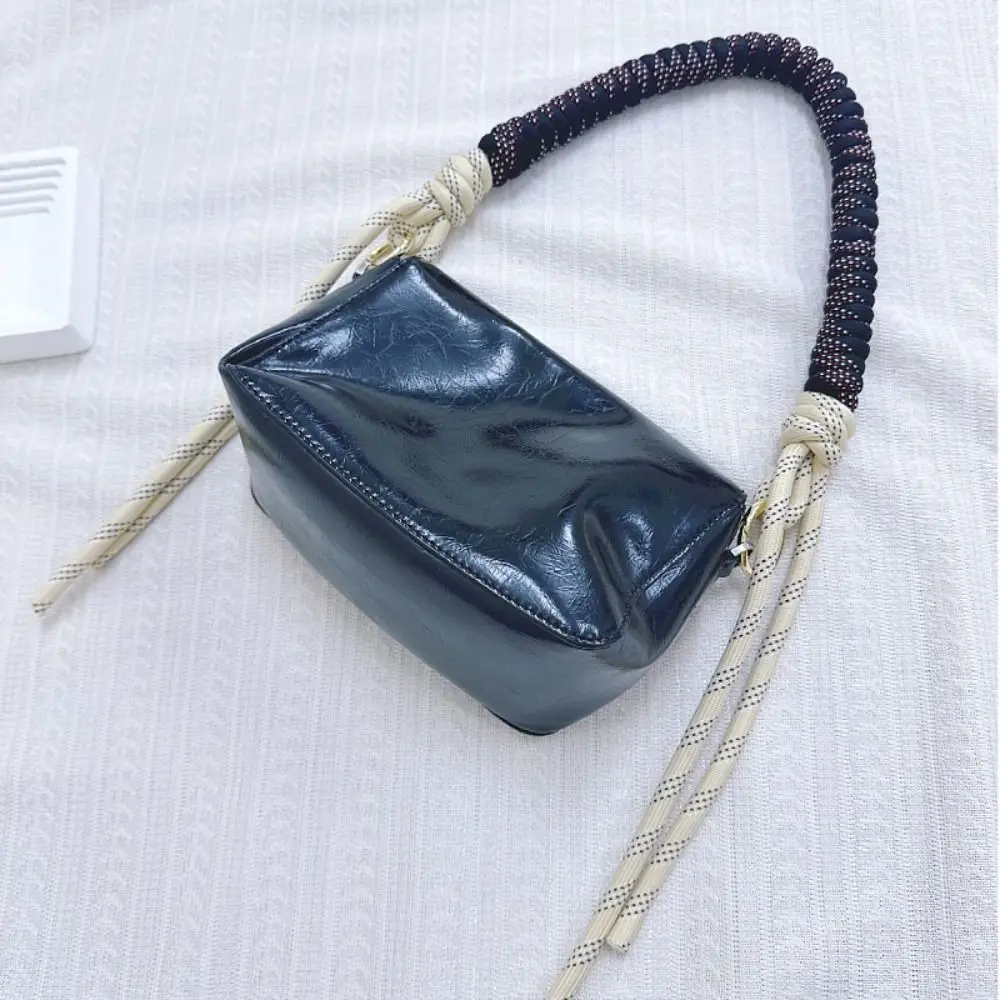 Premium Handmade Braided Bag Strap Short Handles Elegant Woven Shoulder Strap Versatile Universal Handbag Strap Crossbody Bags
