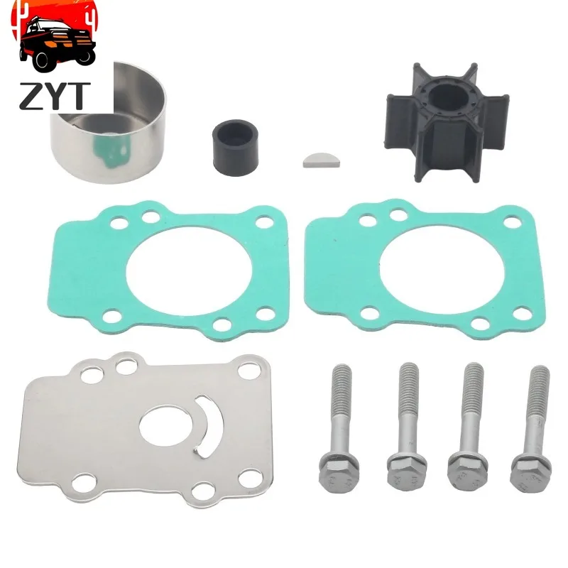 Water Pump Impeller Repair Kit 682-W0078 682-W0078-A1 682-W0078-A2 682-W0078-A3 for Yamaha 9.9 15 HP 2-stroke 4-stroke Engines