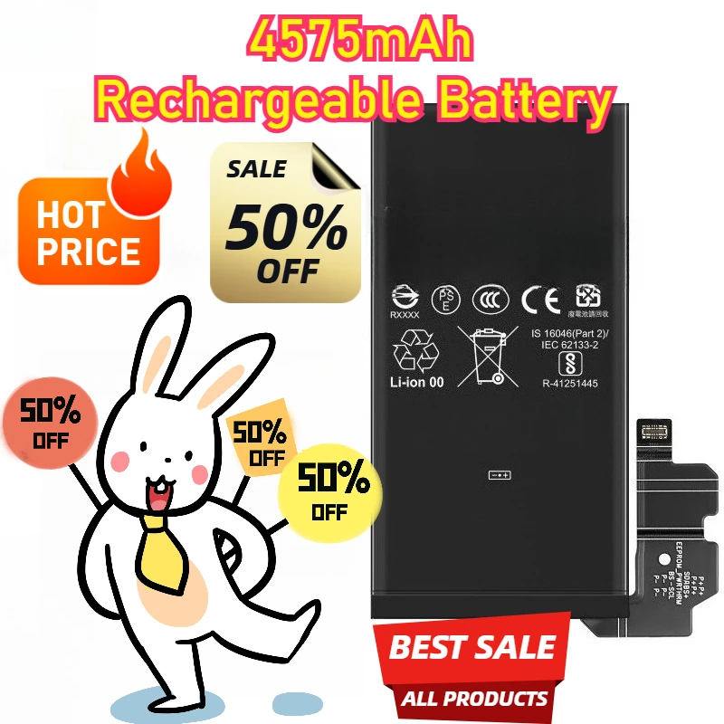 4575mAh Rechargeable Battery GS35E for Google Pixel 8 Mobile Phone Built-in Battery