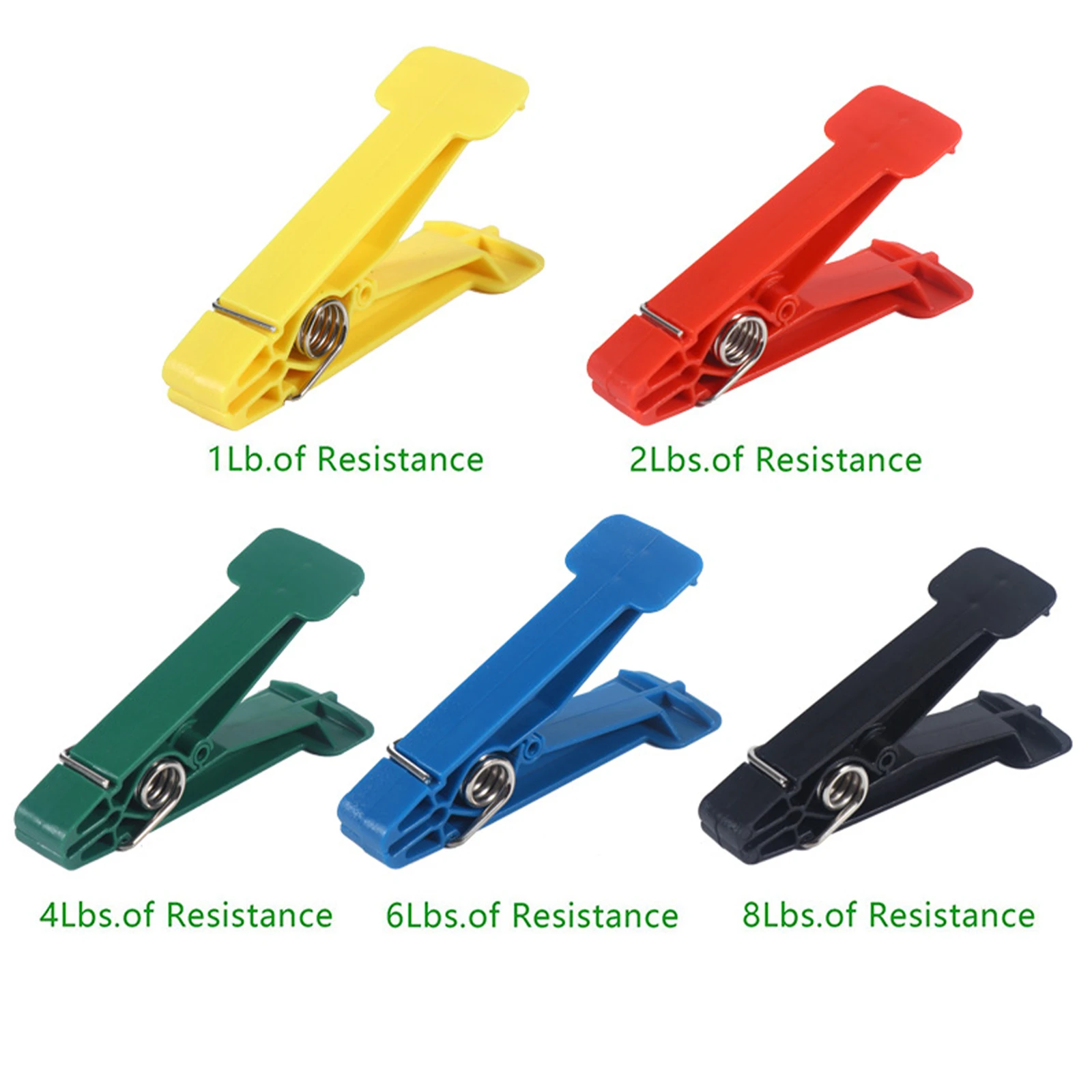 5 قطعة دبوس قرصة متدرج التمارين إصبع الإبهام التمارين إصبع تقوية قرصة كليب لتكييف قبضة قوة المدرب #6