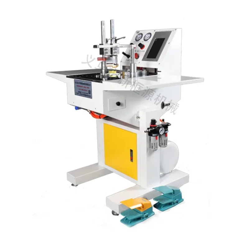 Nail angle machine mounted digital display