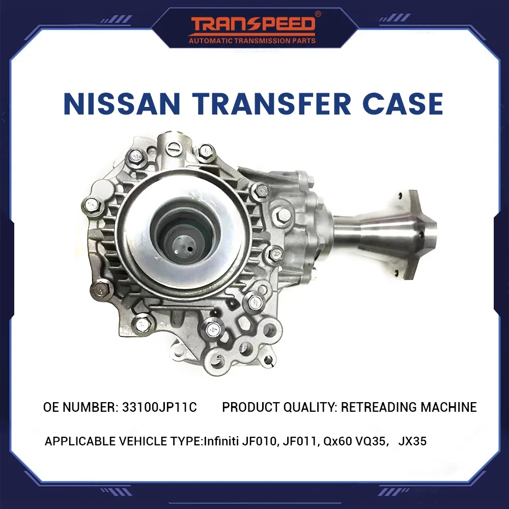 Transpeed JX35 QX60 Transmission Transfer Case Gearbox for Nissans Jf010E Jf011E CVT In-finiti Qx60 Vq35 Jx35 33100JP11C 33100-J