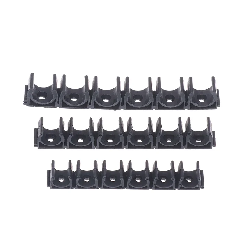 Pneumatic Tube Air Hose Fixing Clamp 6 Way 4/6/8/10/12/14/16/18/20MM Water Pipe Holder Gas Compressor Tubing Diversion Flow Clip