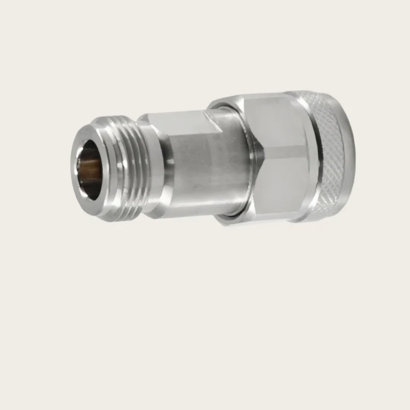 1pcs Stainless steel test adapter N Male to N Male Female millimeter wave test connector 18G