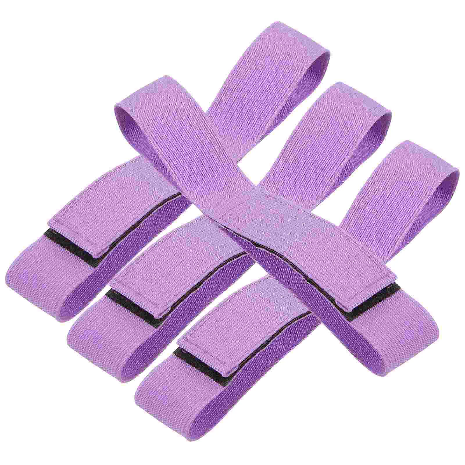 

4 Pcs Elastic Band Wigs Accessory Caps Bands for Head Adjustable Belt Fixing Non-slip Sleeve Strap
