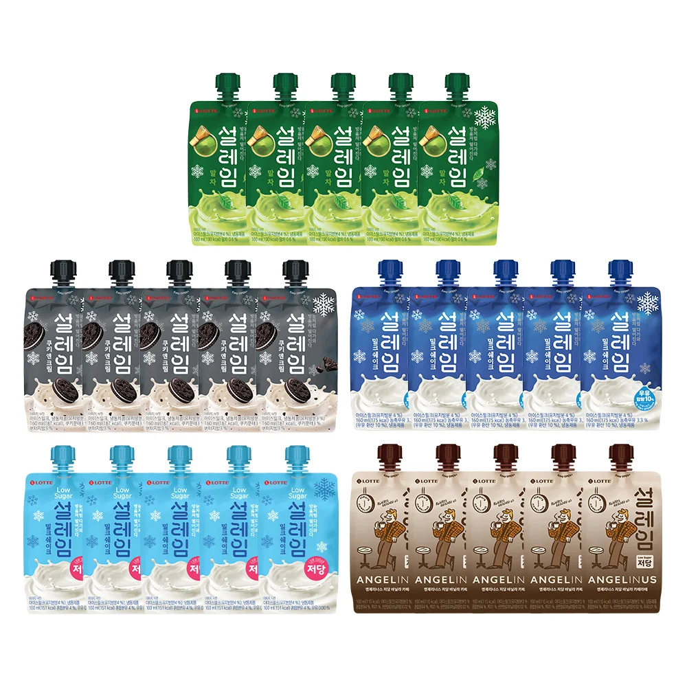 Lotdewellfood Sullime Matcha 160 ml X 5 piezas + batido 160 ml X 5 piezas + Kuank 160 ml X 5 piezas + 160 ml X 5 por frasco de batido + 160 ml X 5 piezas por carferatanthes