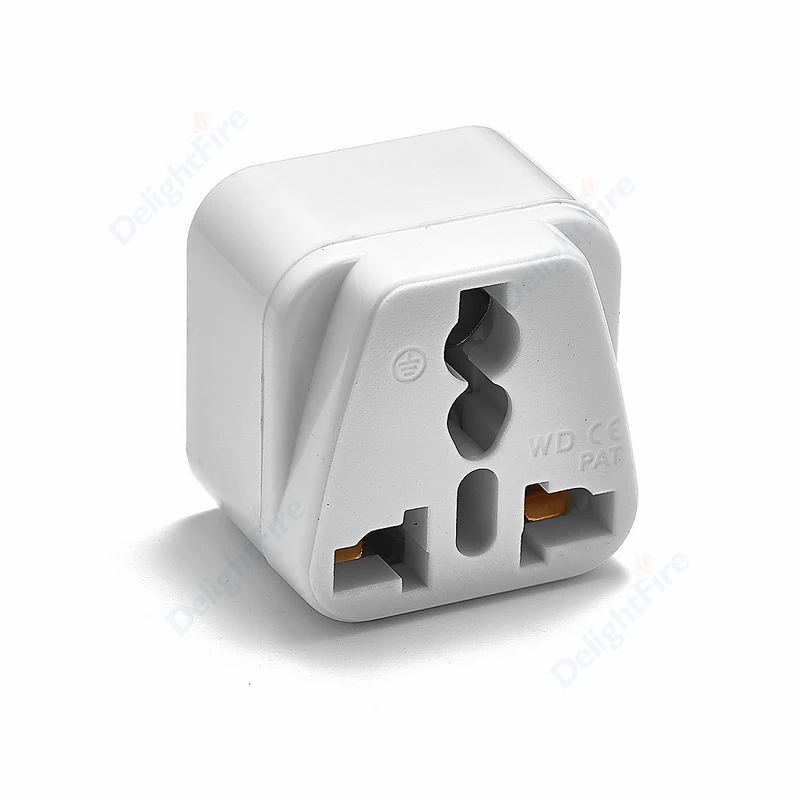 Universal US Plug Adapter 2 Pin EU European AU UK To American Travel Power Adaptor Converter Socket Extension Electric Outlet