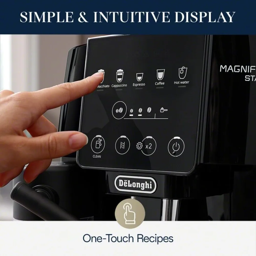 Magnifica Start Fully Automatic Espresso Machine, Black