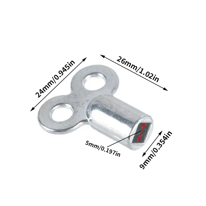 1/3pcs Radiator Exhaust Valve Key, Heater Valve Switch Accessories, Exhaust Hole Wrench Small Key, Radiator Exhaust